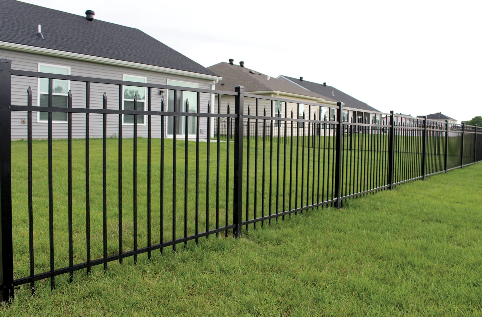 Pool-code aluminum flat-top fence pricing — Independence, MO — RKC Wood Care Pros
