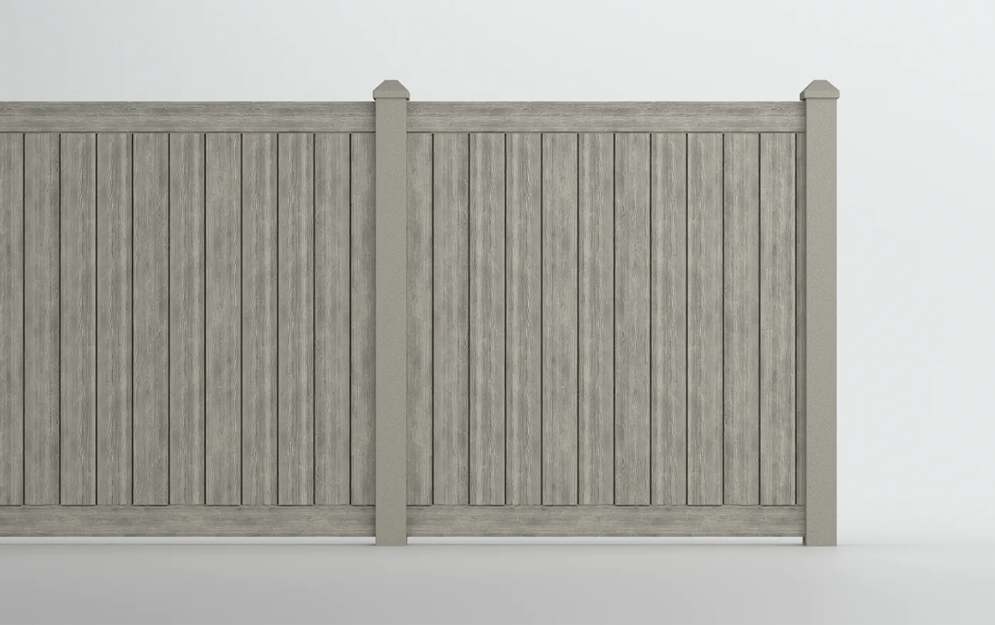 Good-neighbor equal-finish privacy fence install in Grain Valley, MO — RKC Wood Care Pros