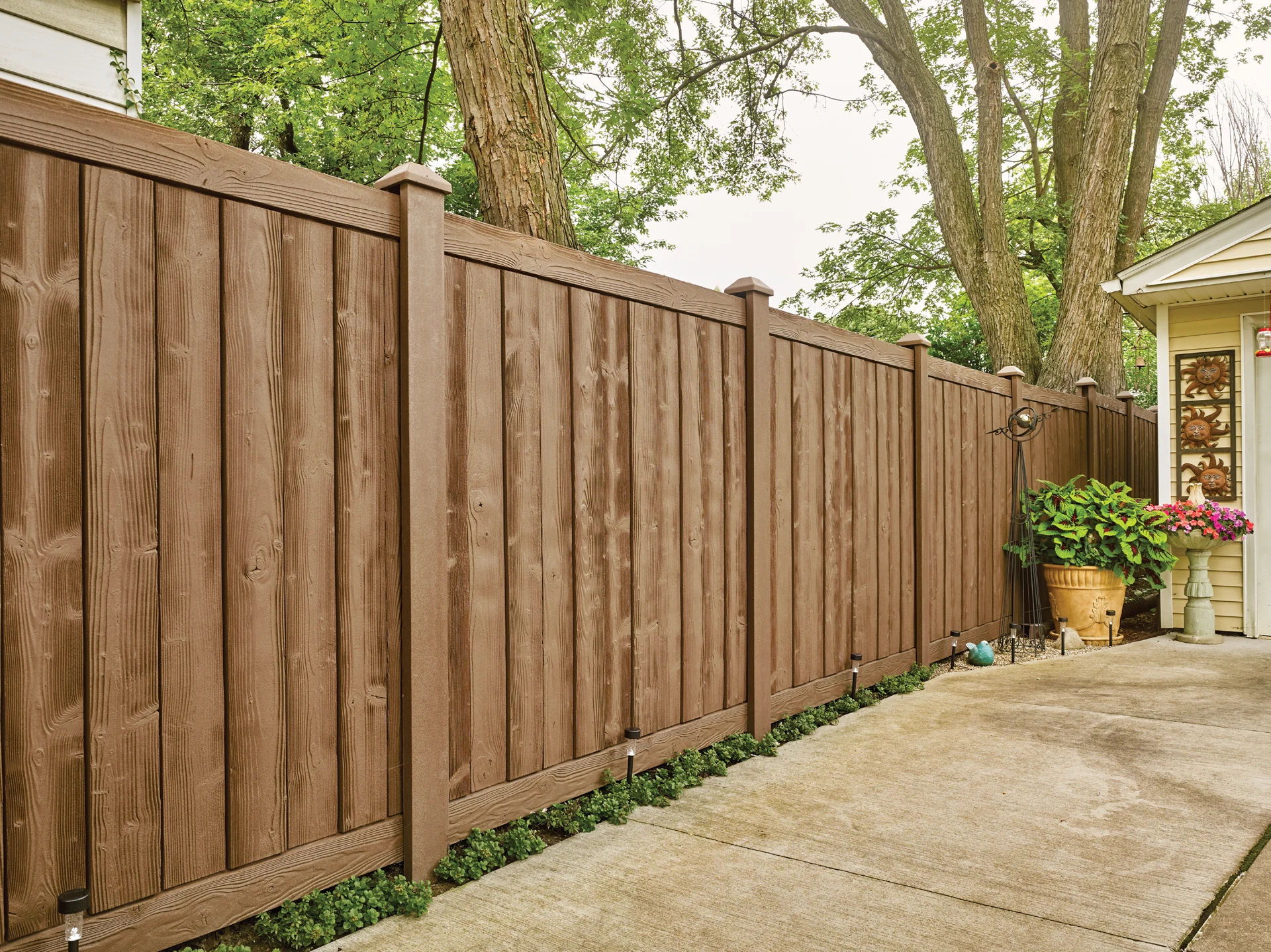 Cedar board-on-board solid privacy fence cost — Grandview, MO — RKC Wood Care Pros