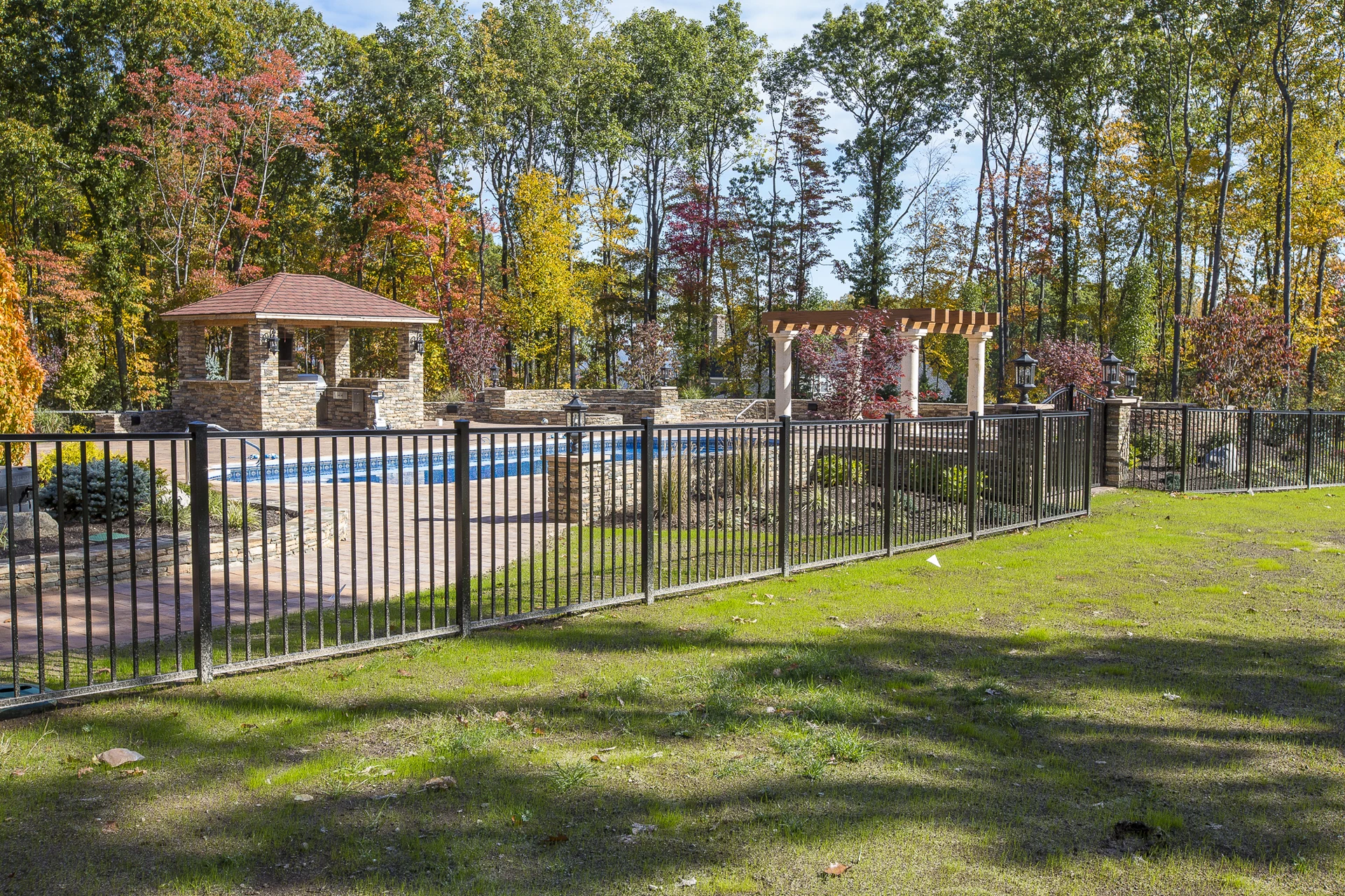 Glass Panel Pool Enclosure by RKC Wood Care Pros in Lee's Summit, MO