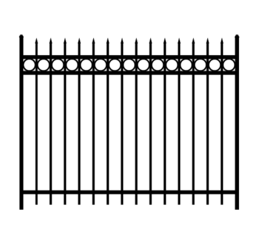 8-foot commercial perimeter security fence with anti-climb mesh in Peculiar, MO — RKC Wood Care Pros