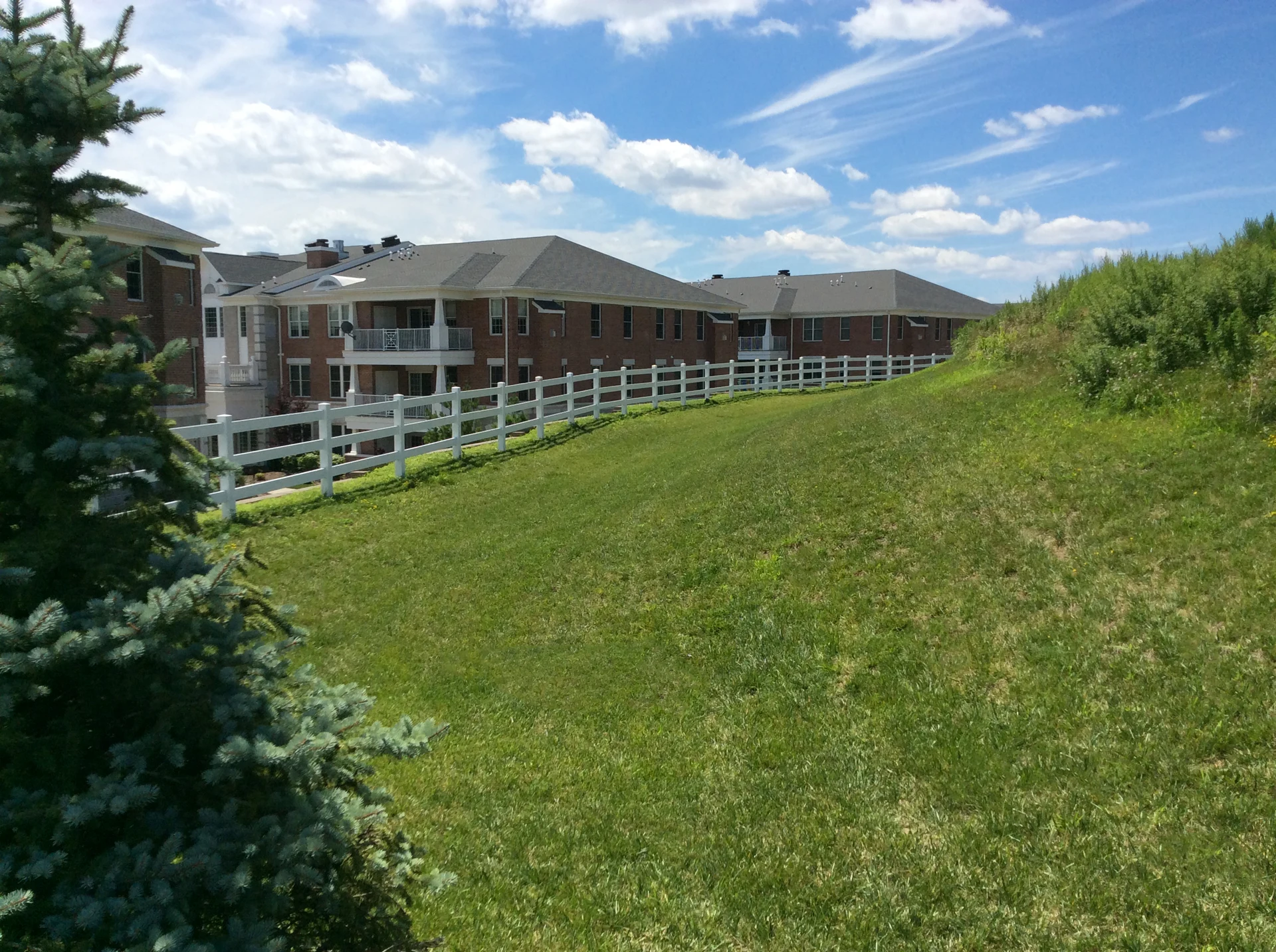 Vinyl Fence Installation project in Spring Hill, KS by RKC Wood Care Pros