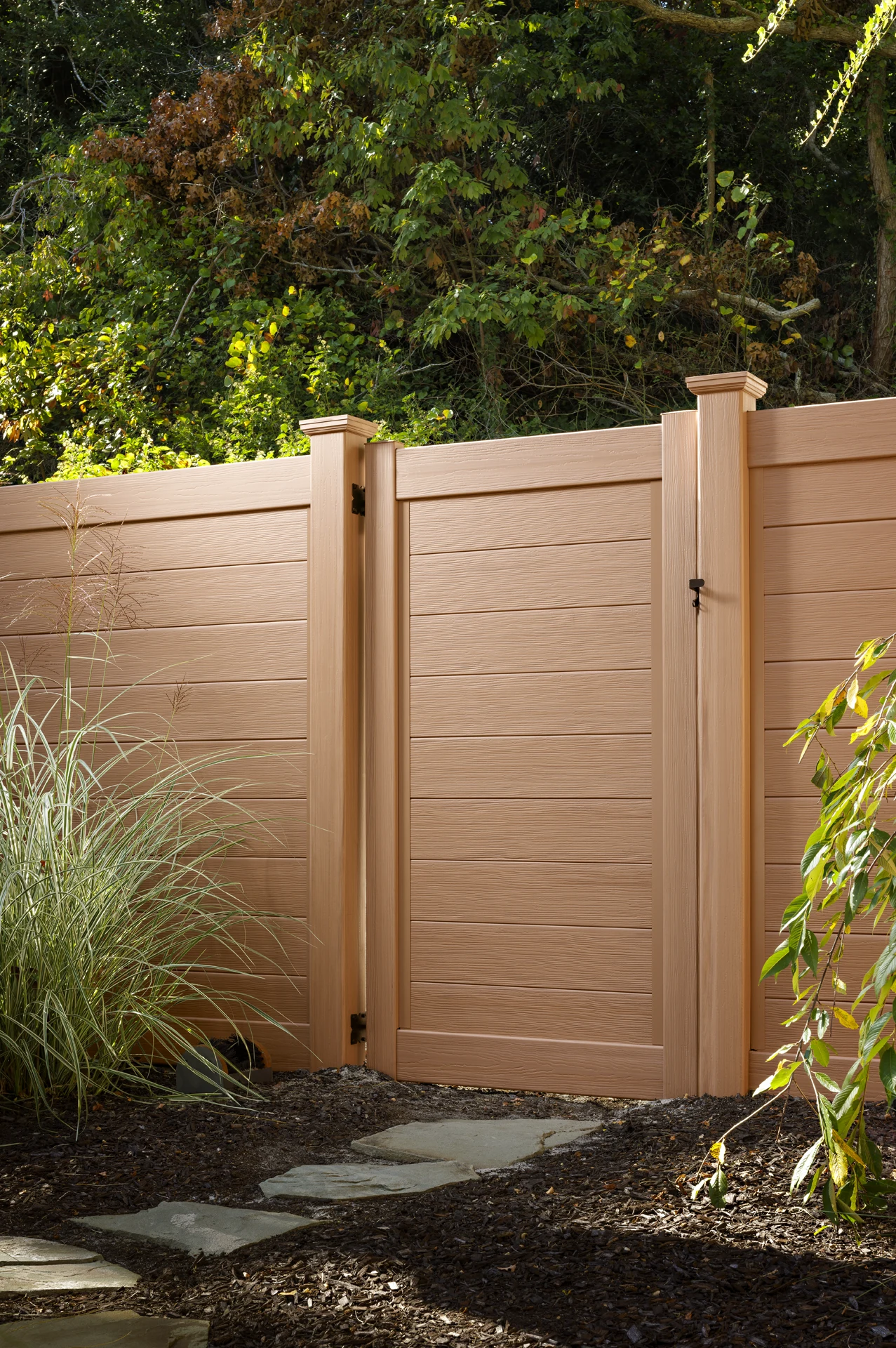 Vinyl Fence Installation project in Gardner, KS by RKC Wood Care Pros