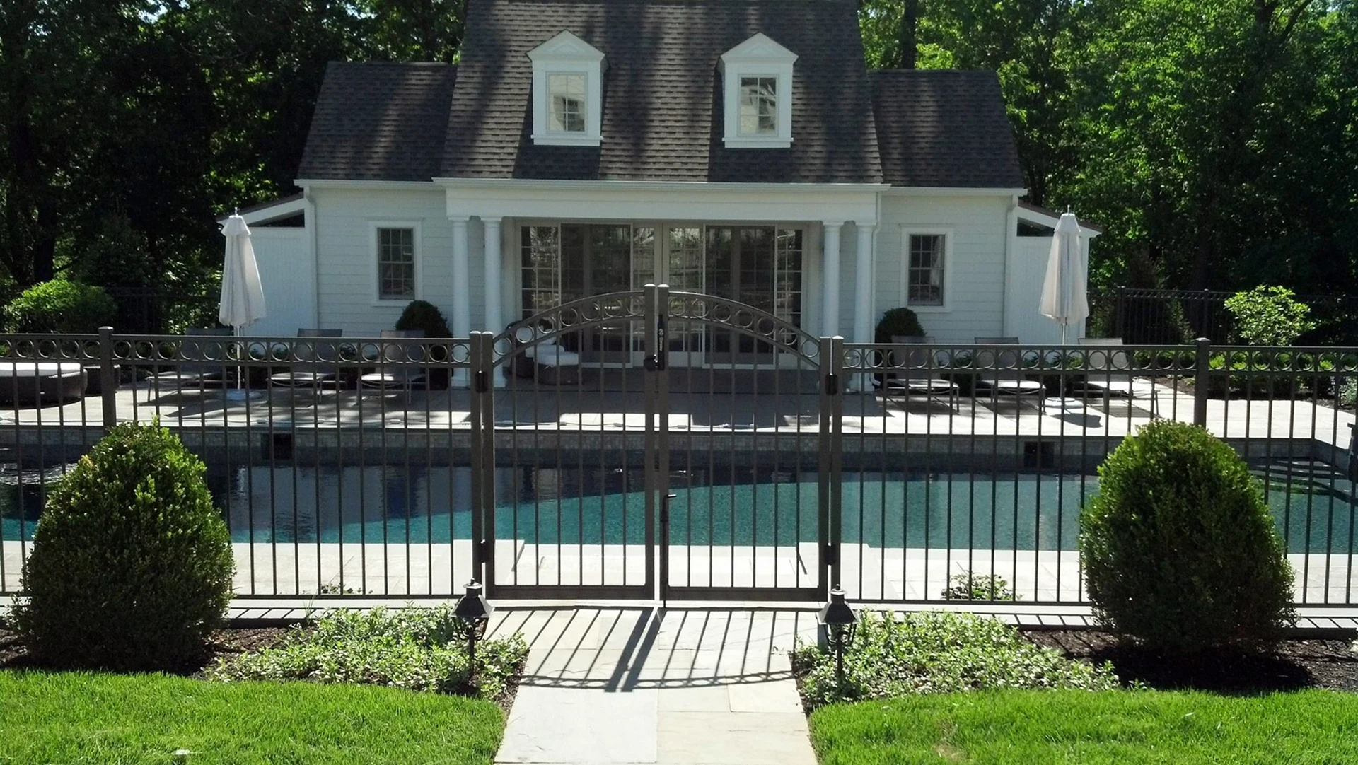 2-Rail Pool-Code Aluminum by RKC Wood Care Pros in Raymore, MO