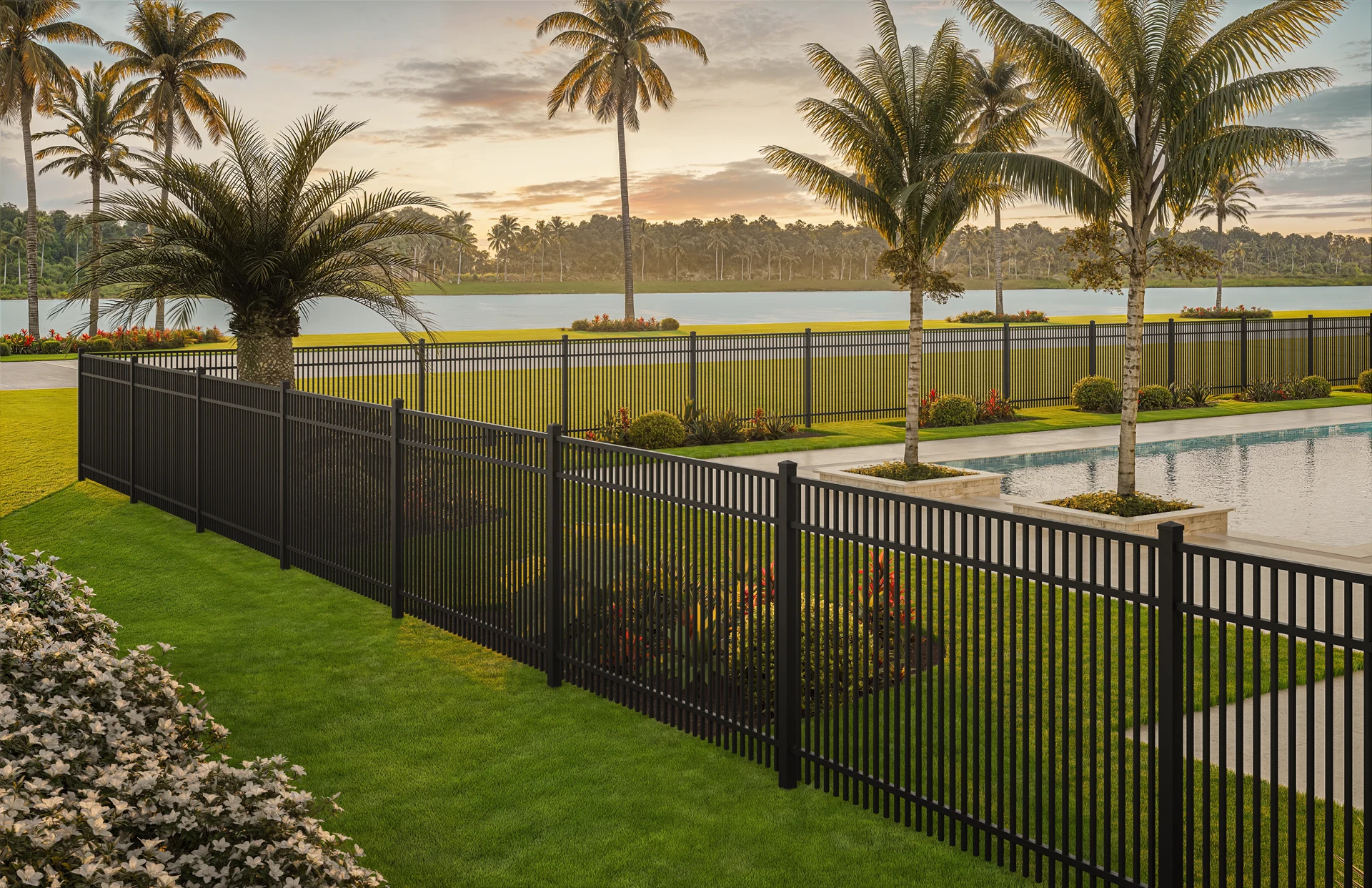 Pool Fence Installation in Pleasant Hill, MO — Code-Compliant 48-Inch, Self-Closing Gates