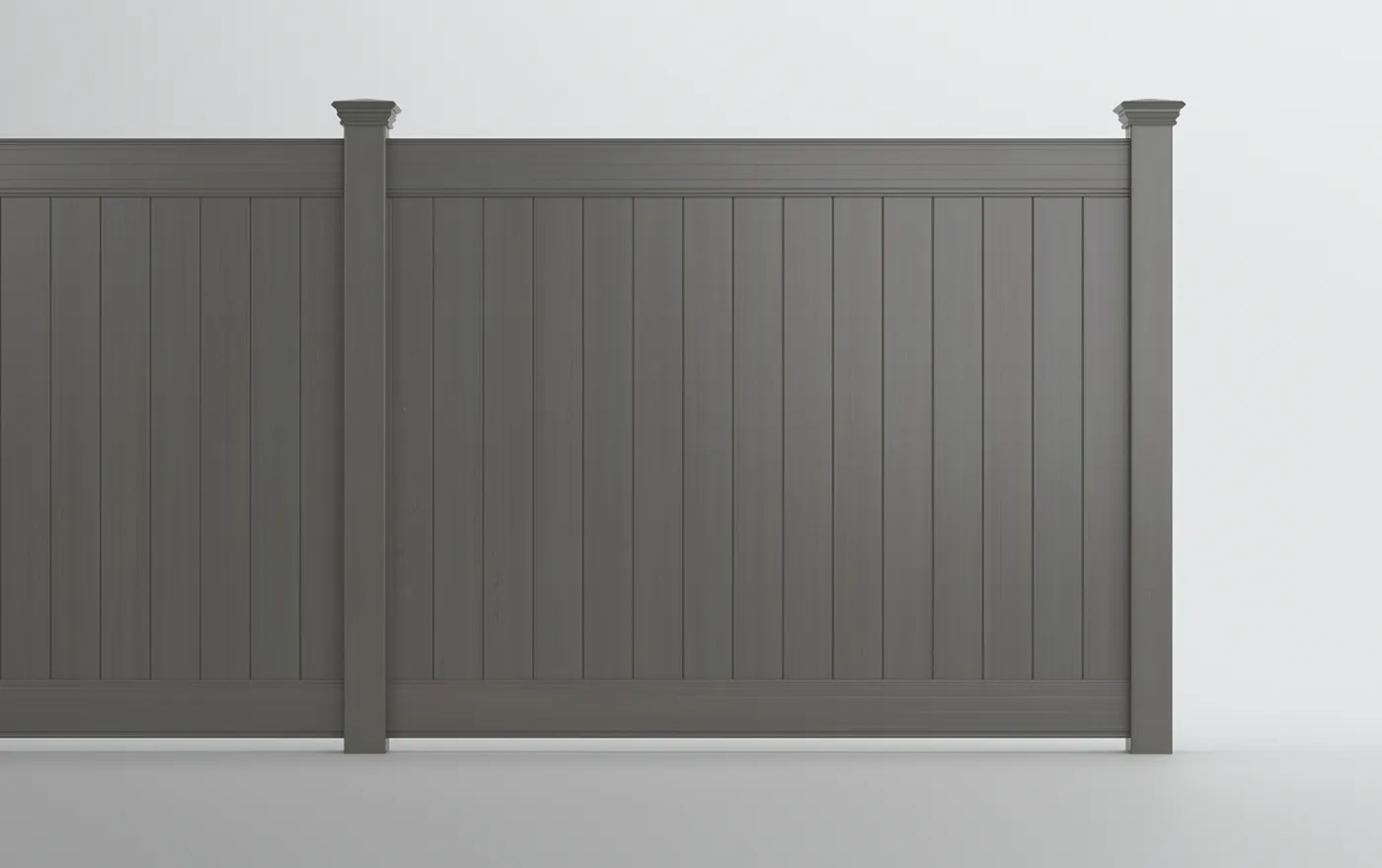 Vinyl Fence Installation project in Greenwood, MO by RKC Wood Care Pros