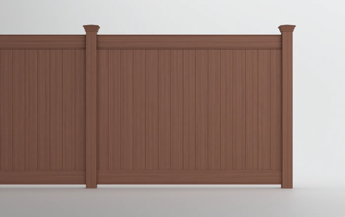 Vinyl Fence Installation project in Greenwood, MO by RKC Wood Care Pros