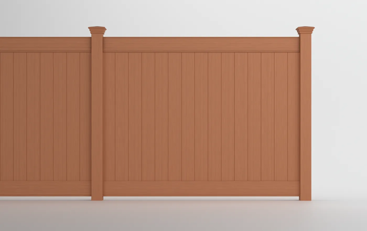 Vinyl Fence Installation project in Greenwood, MO by RKC Wood Care Pros