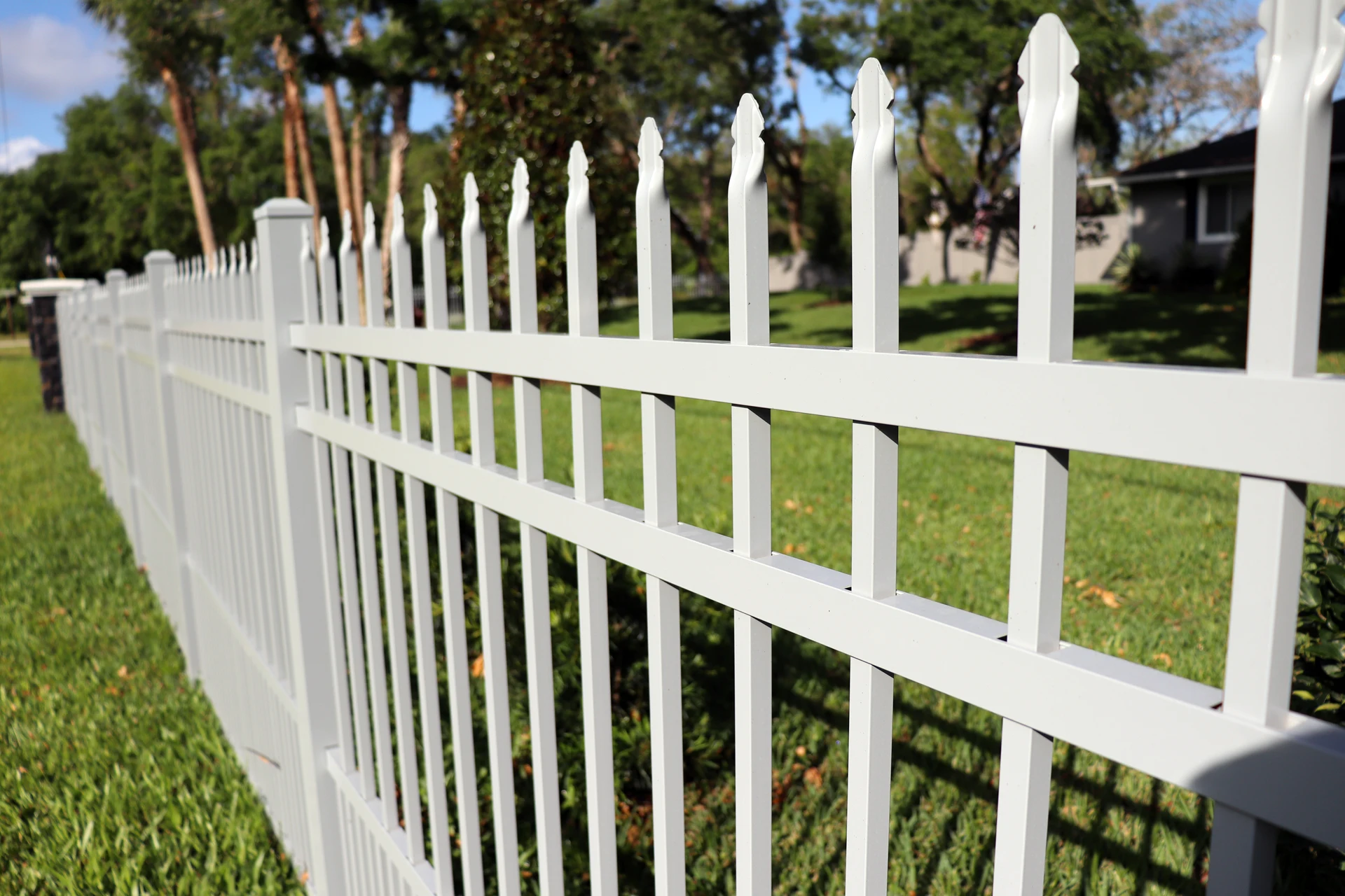 Ornamental Iron Fence install in Independence, MO by RKC Wood Care Pros