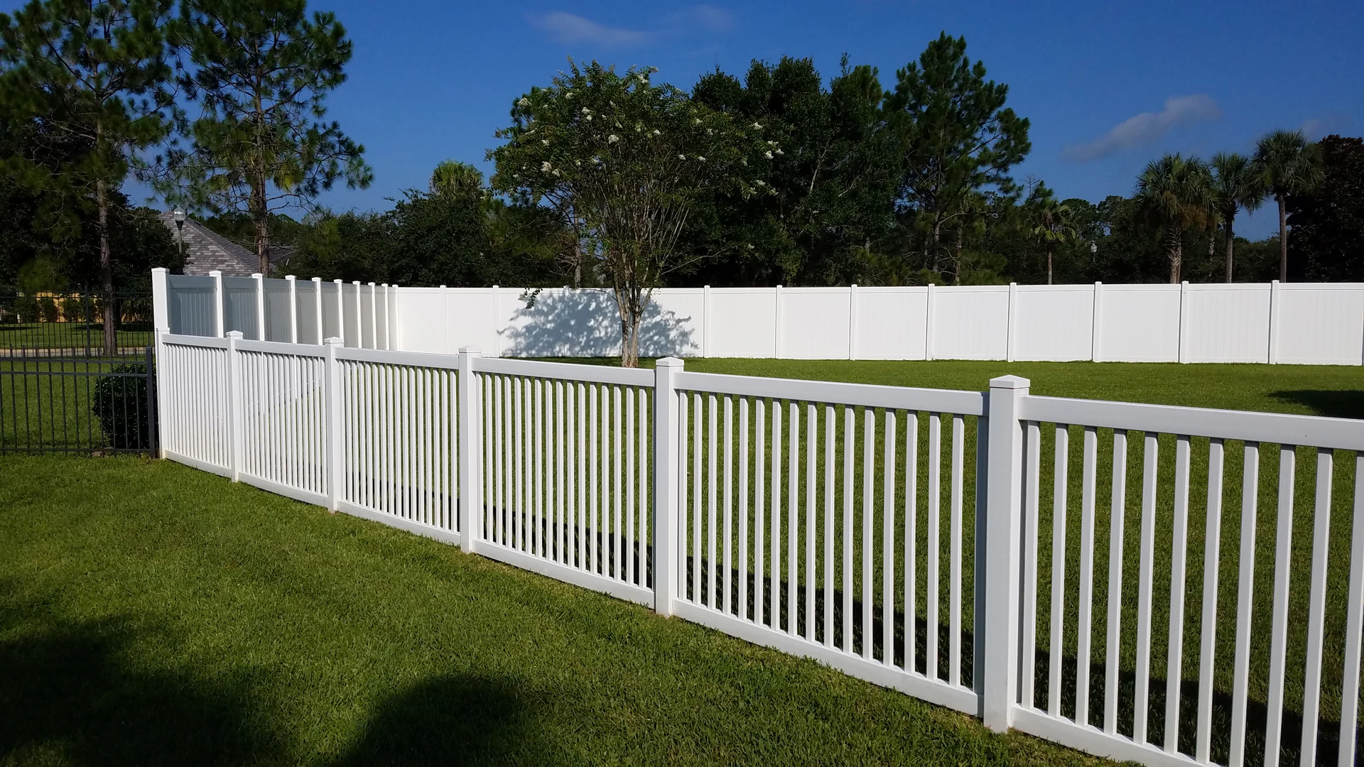 White Privacy — 6 ft by RKC Wood Care Pros in Lenexa, KS