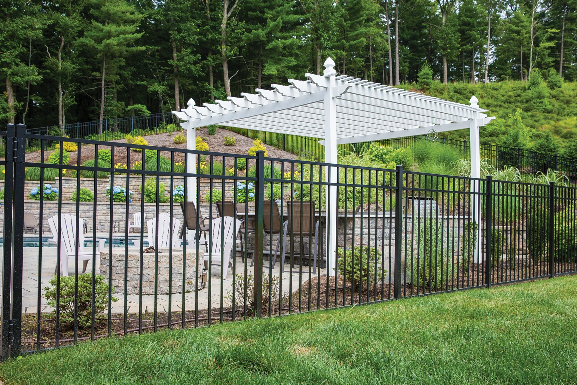 Mesh Safety Fence — Removable by RKC Wood Care Pros in Raymore, MO