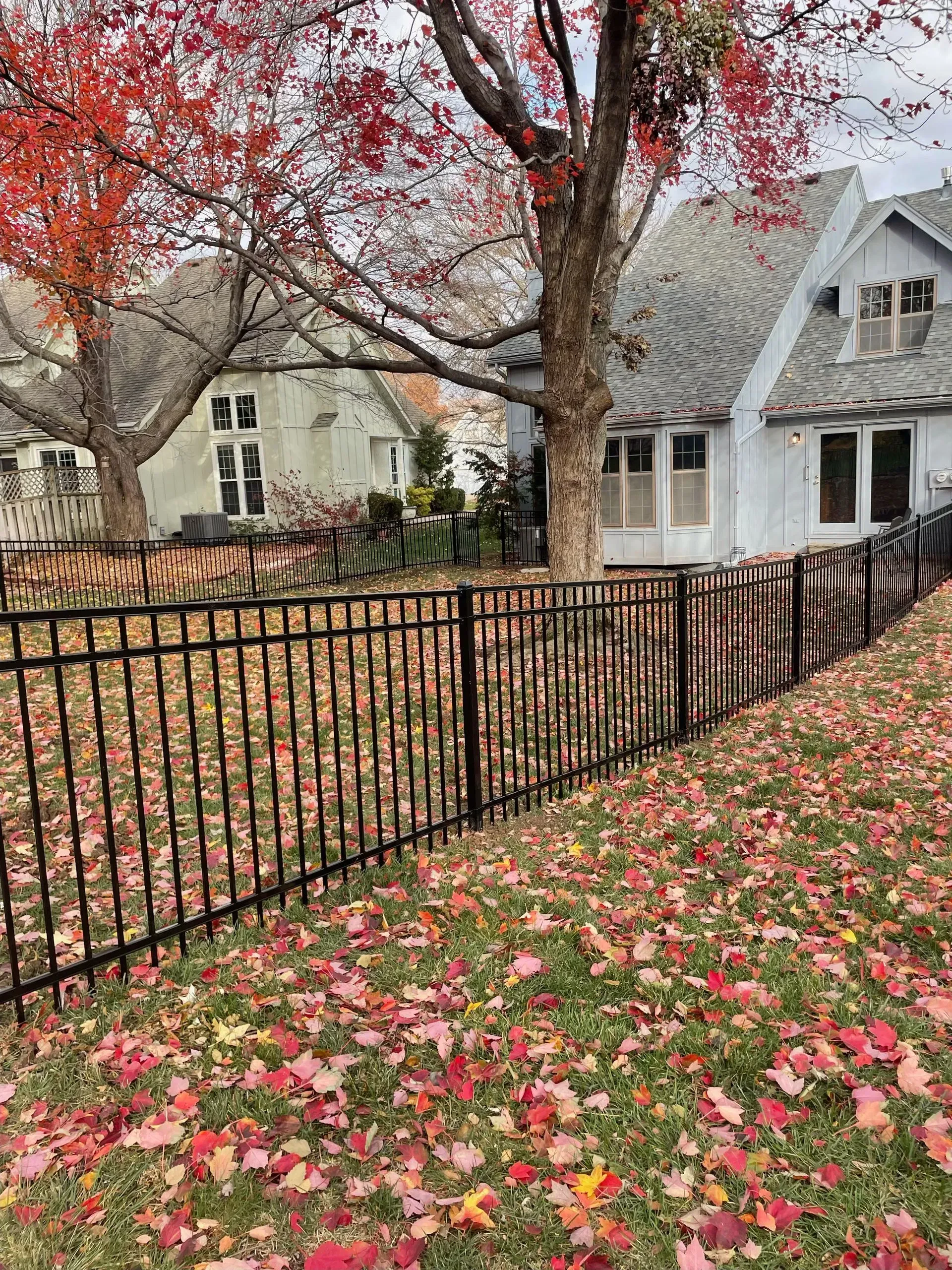 Vinyl fence install in Kansas City MO by RKC Wood Care Pros