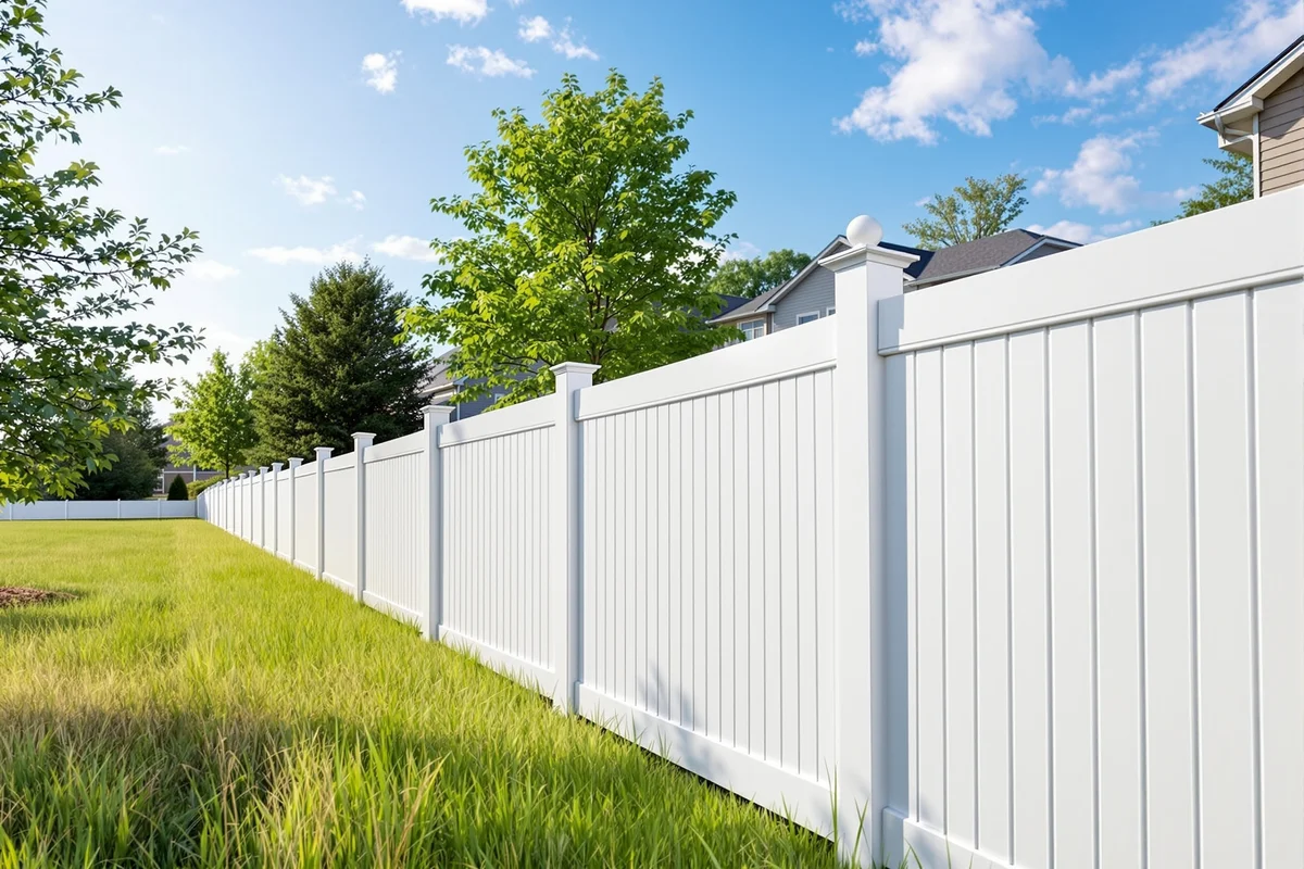 Commercial fence project in Kansas City by RKC Wood Care Pros