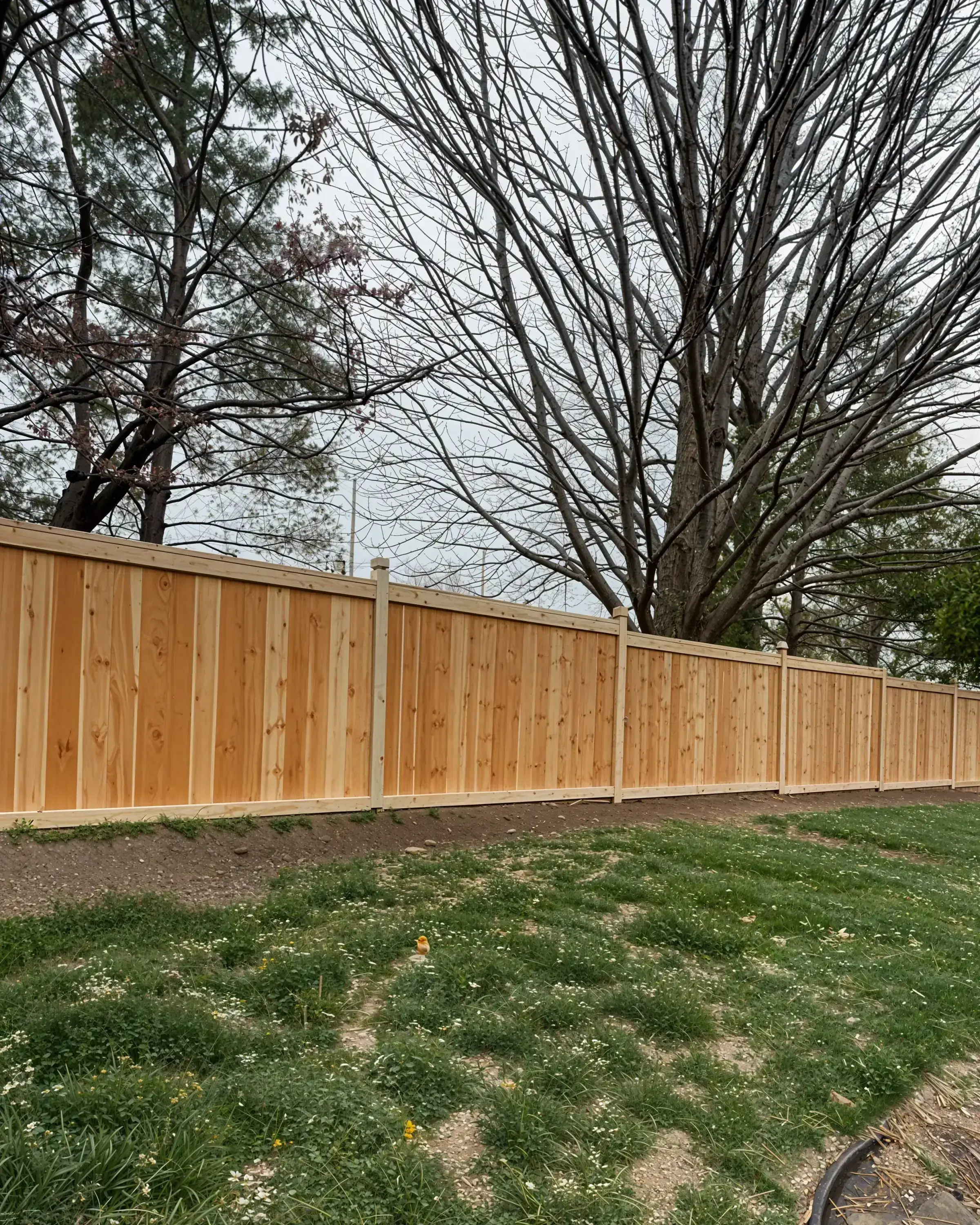 RKC Wood Care Pros cedar fence install across the Kansas City metro