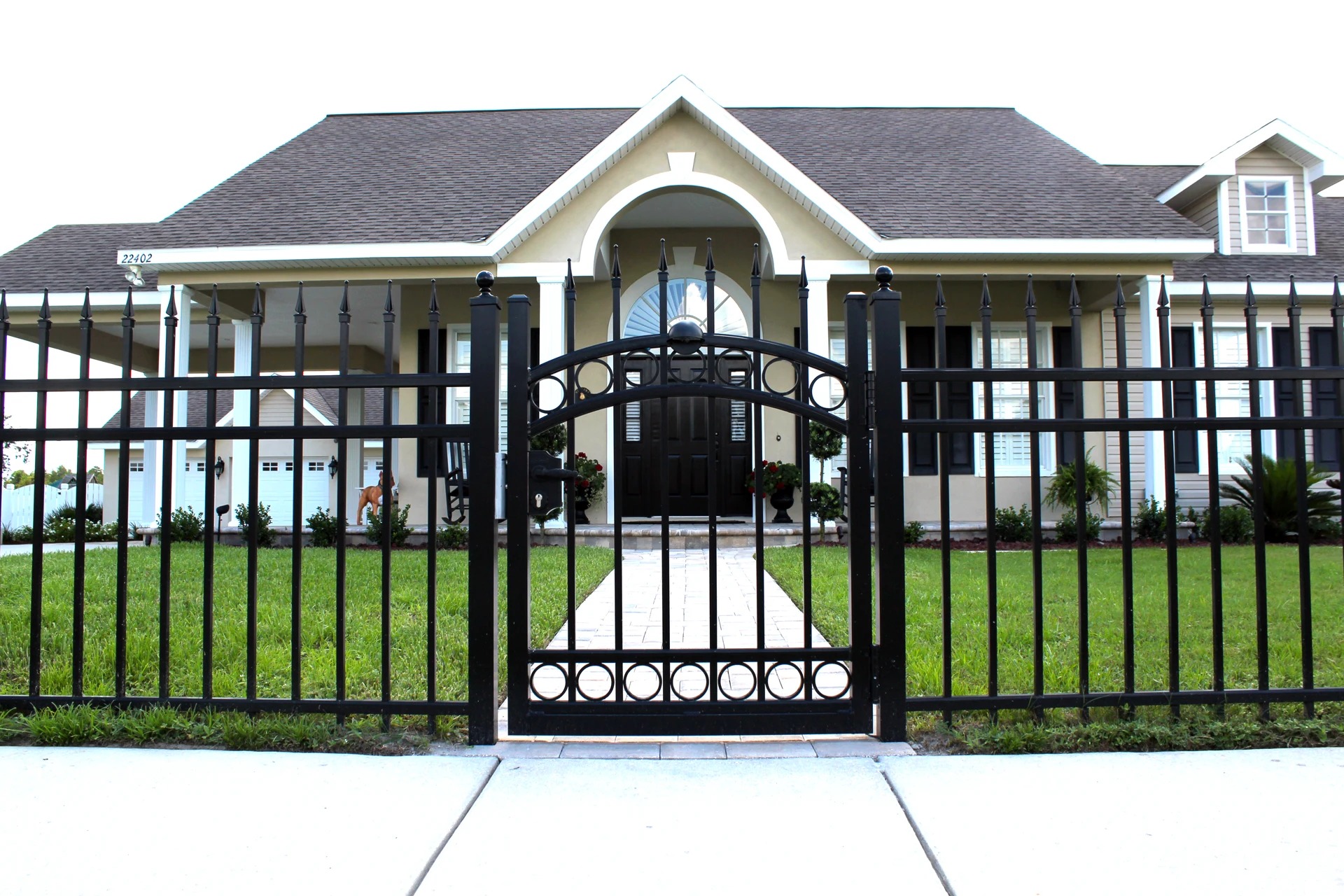 Pool-Enclosure Ornamental Iron by RKC Wood Care Pros in Lenexa, KS