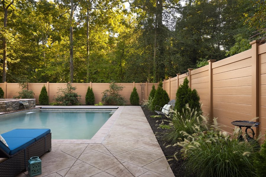 Vinyl Fence Installation project in Shawnee, KS by RKC Wood Care Pros