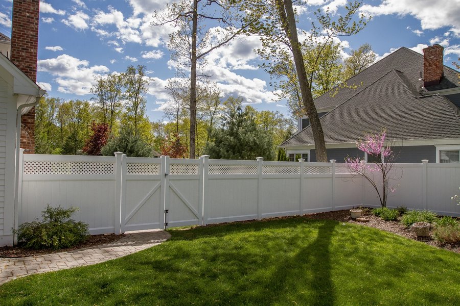 White Privacy — 6 ft by RKC Wood Care Pros in Shawnee, KS