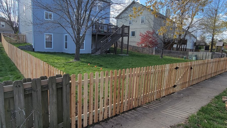 HOA Cedar Privacy — 6 ft by RKC Wood Care Pros in Mission, KS